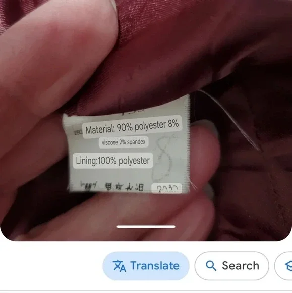 Feiermina  black coat with red polka dots. Bows in front and back. Size large - Picture 14 of 16